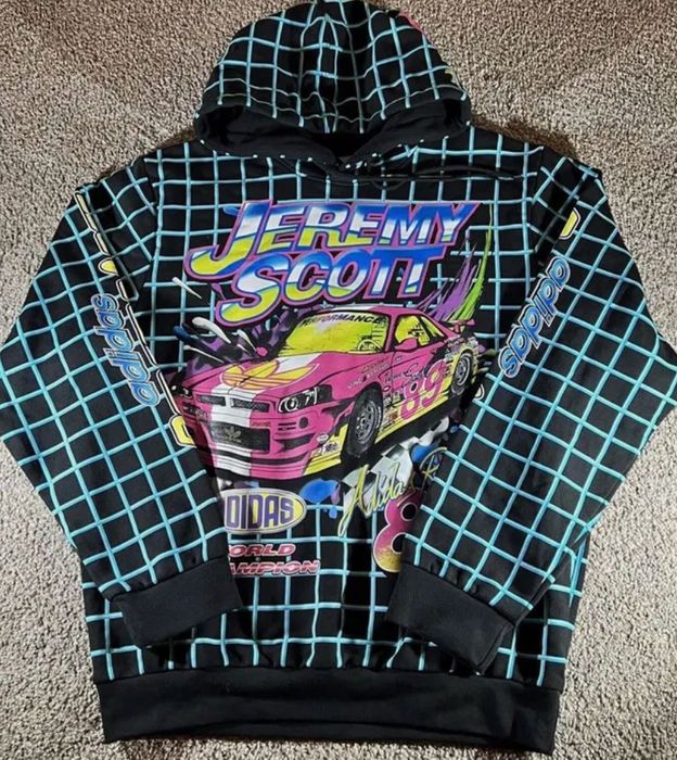 Sprzedam białą bluzę Adidas x Jeremy Scott w rozmiarze XL.