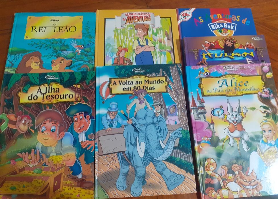 Livros de crianças 0,50€ cada