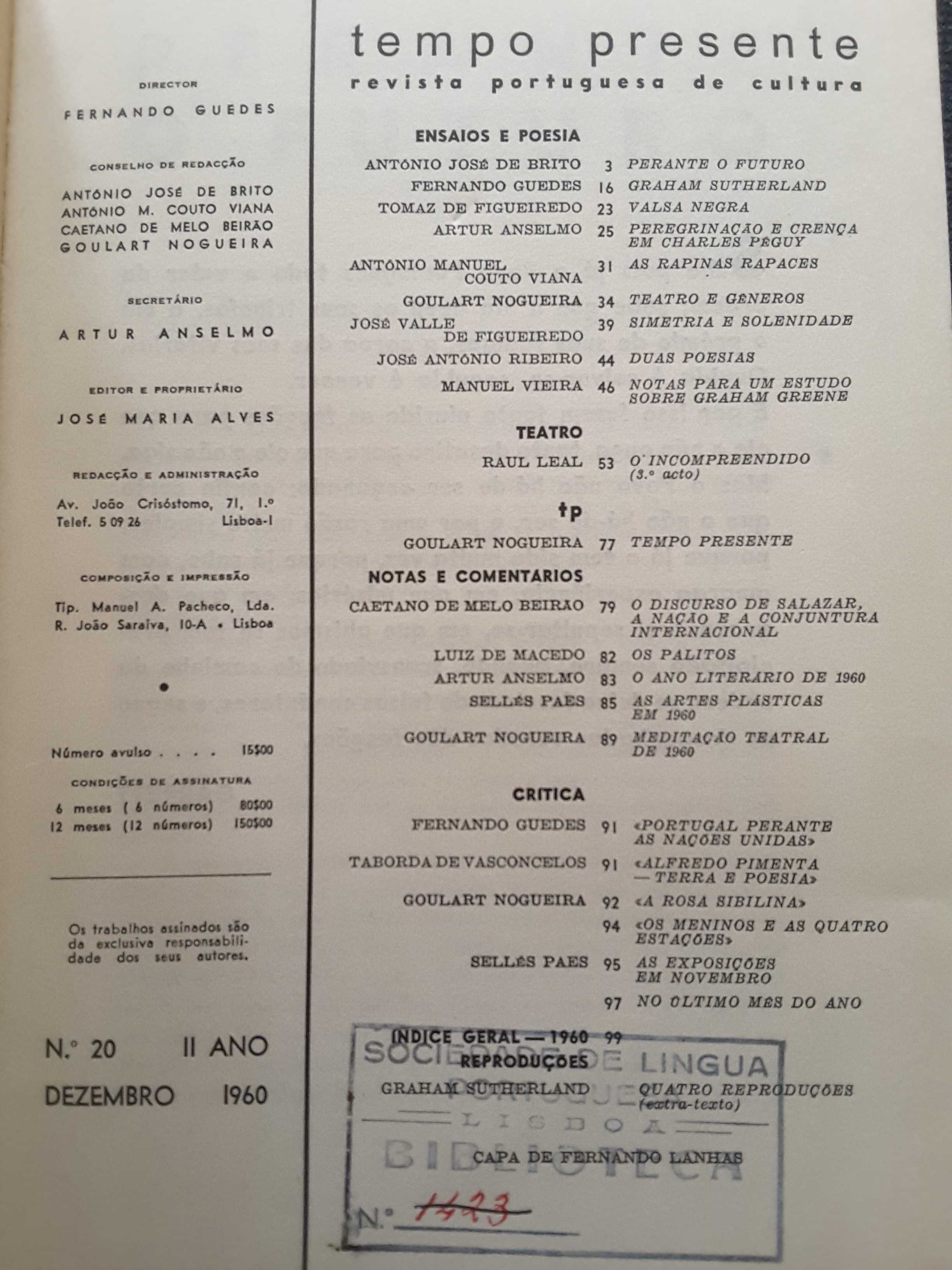 Revista Tempo Presente (1959/1961)