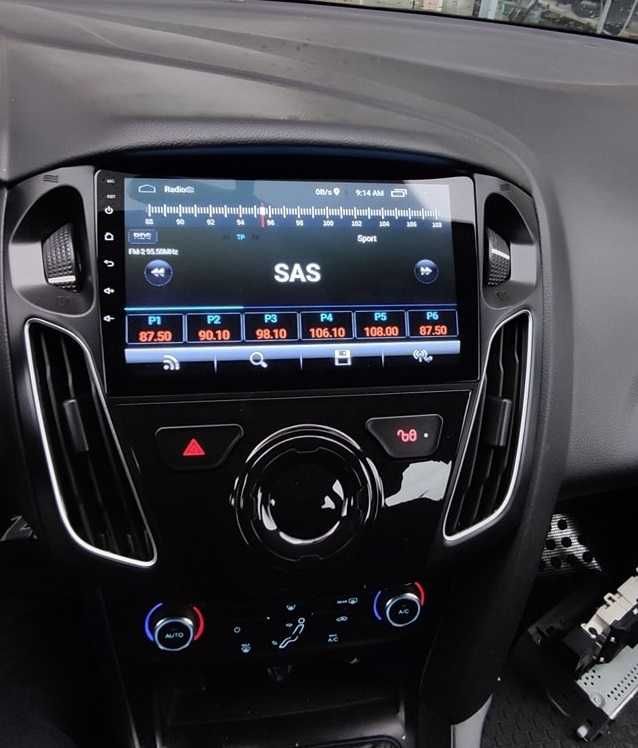 (NOVO) Rádio 2DIN 9" • Ford FOCUS MK3 (2011 a 2019) • Android [4+32GB]