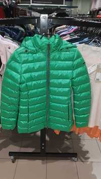 Женская теплая яркая куртка на весну, парка Geox Respira XS оригинал