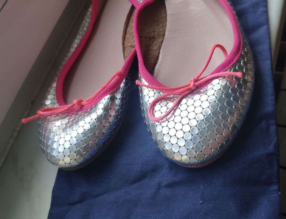 Балетки кожа р.40, Италия. Lavorazione..