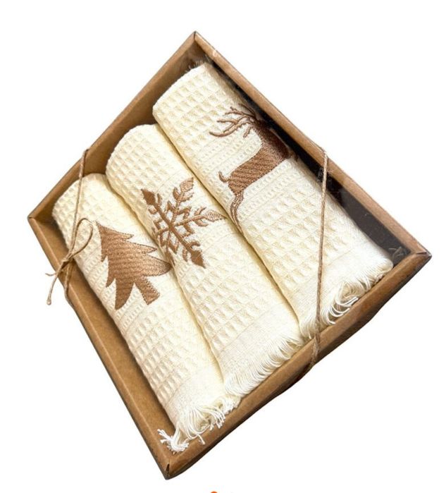 Набори рушників новорічні корпоративні