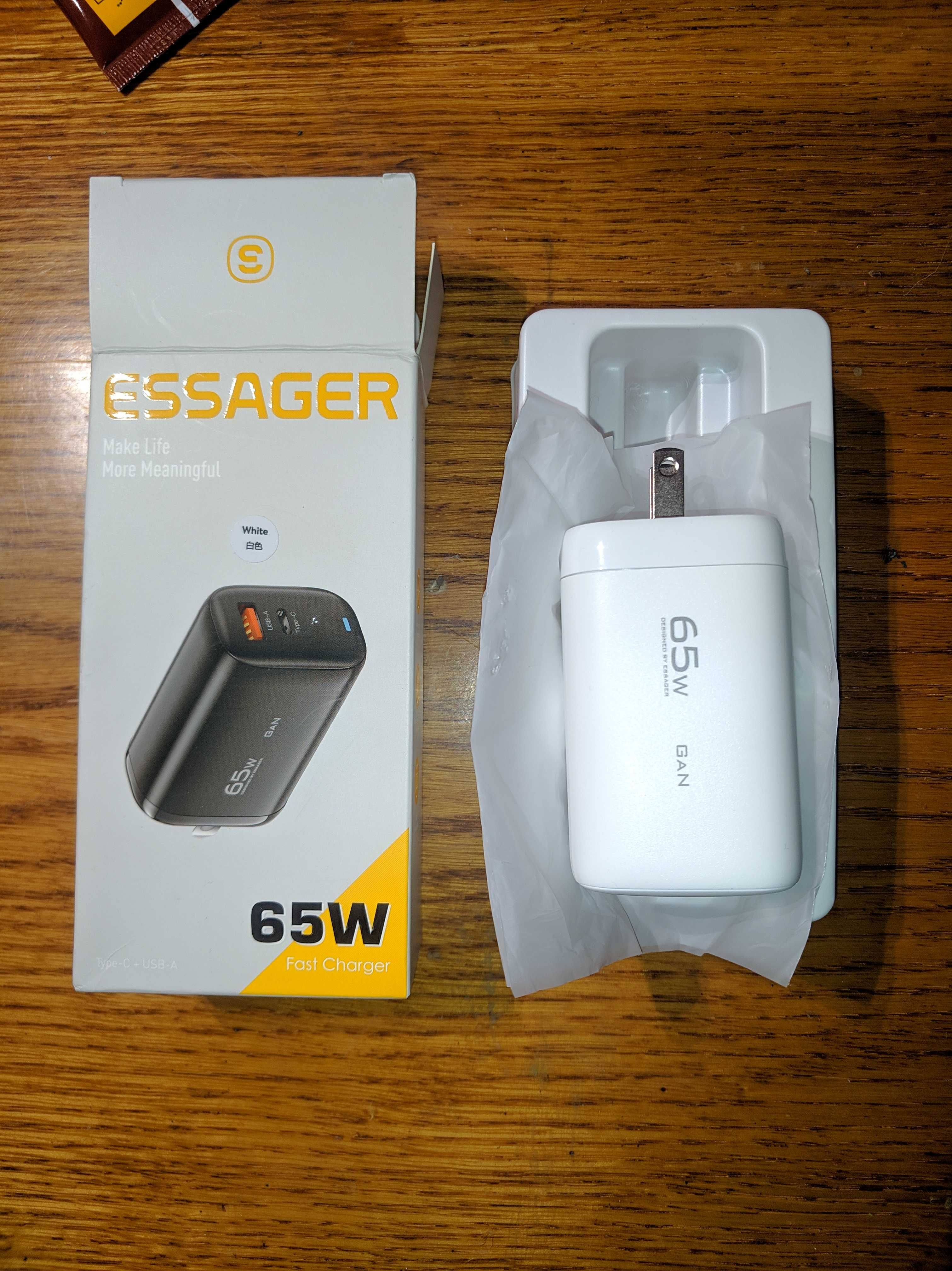 Блок питания ESSAGER зарядний пристрій ES-CD23 быстрая зарядка