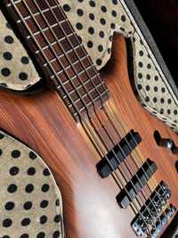 Gitara basowa Mayones BE 5 exotic + futerał