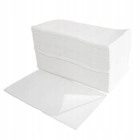 Ręczniki Jednorazowe Włóknina 100Szt Gładkie Chłonne Składane 70X40Cm