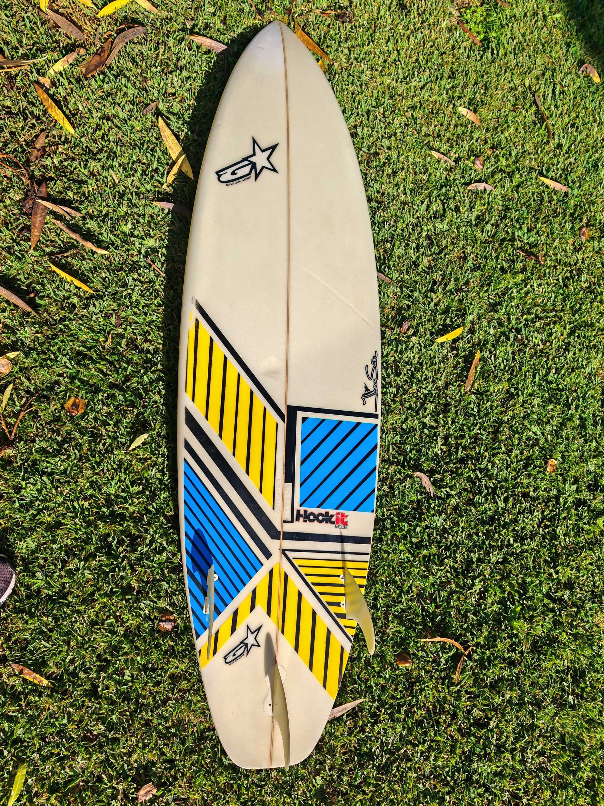 Prancha Surf G Star 6.1 + Quilhas FCS