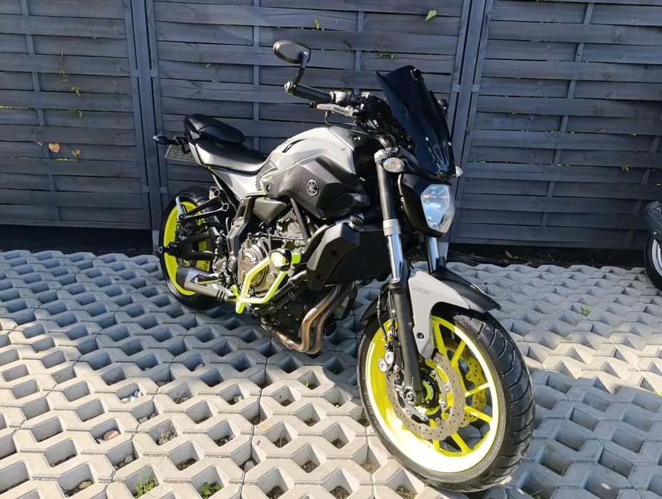 Yamaha MT Yamaha MT07 ABS 35kW odblokowana! DODATKI! !transport  !RATY!