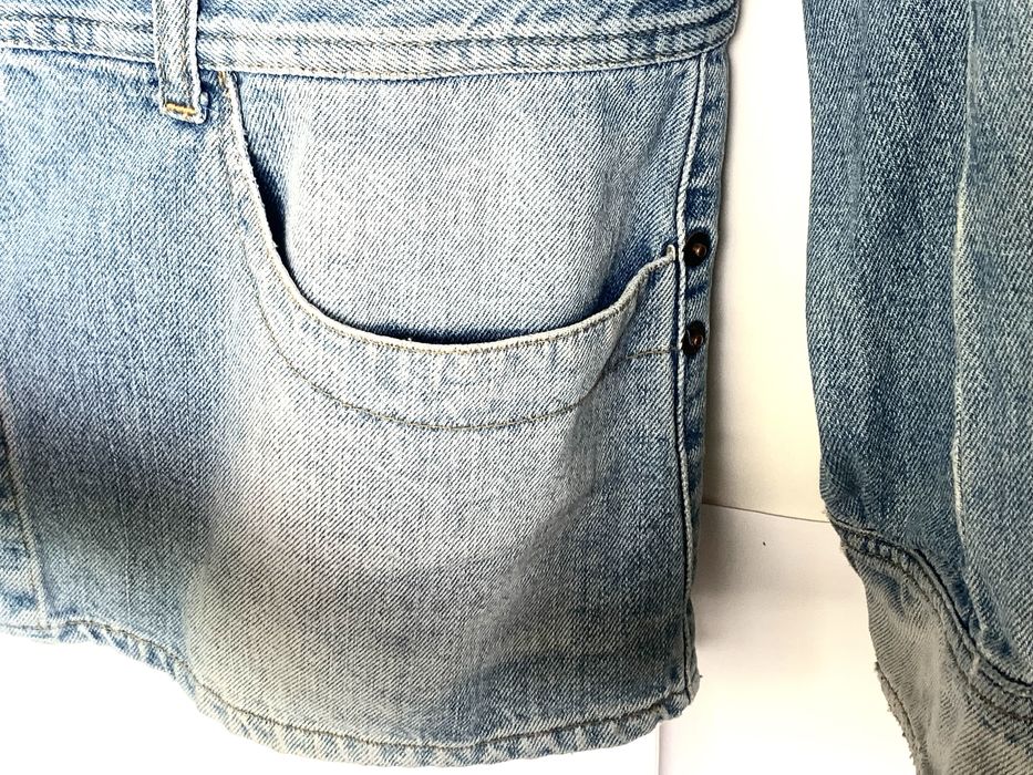 Піджак джинсовий приталений жіночий, розмір М