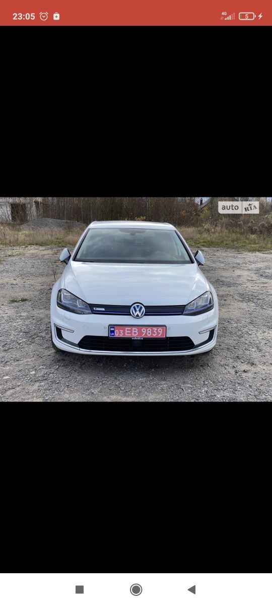 VW E-Golf 2016рік