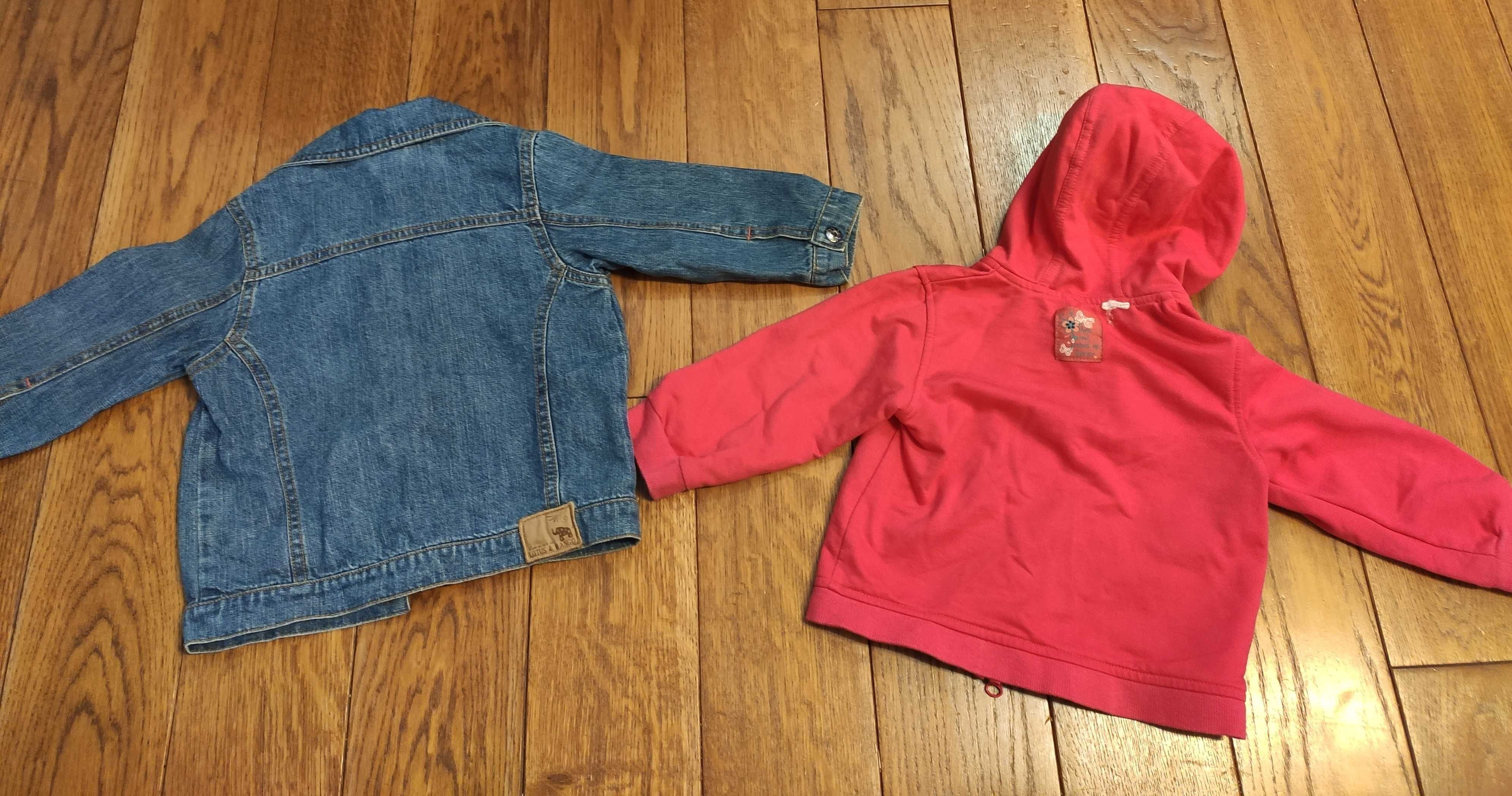 Kurtka jesienna katana, bluza  dla dziewczynki, 2w1, rozmiar 86