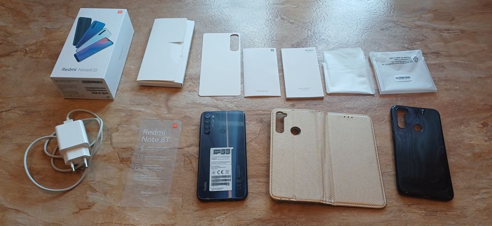 Smartfon Xiaomi Redmi Note 8T 4GB RAM 64GB ROM.
Stan technicz