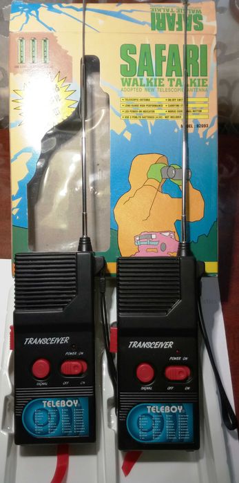 Рации для детей "BOXER Safari walkie talkie" Model B2093.