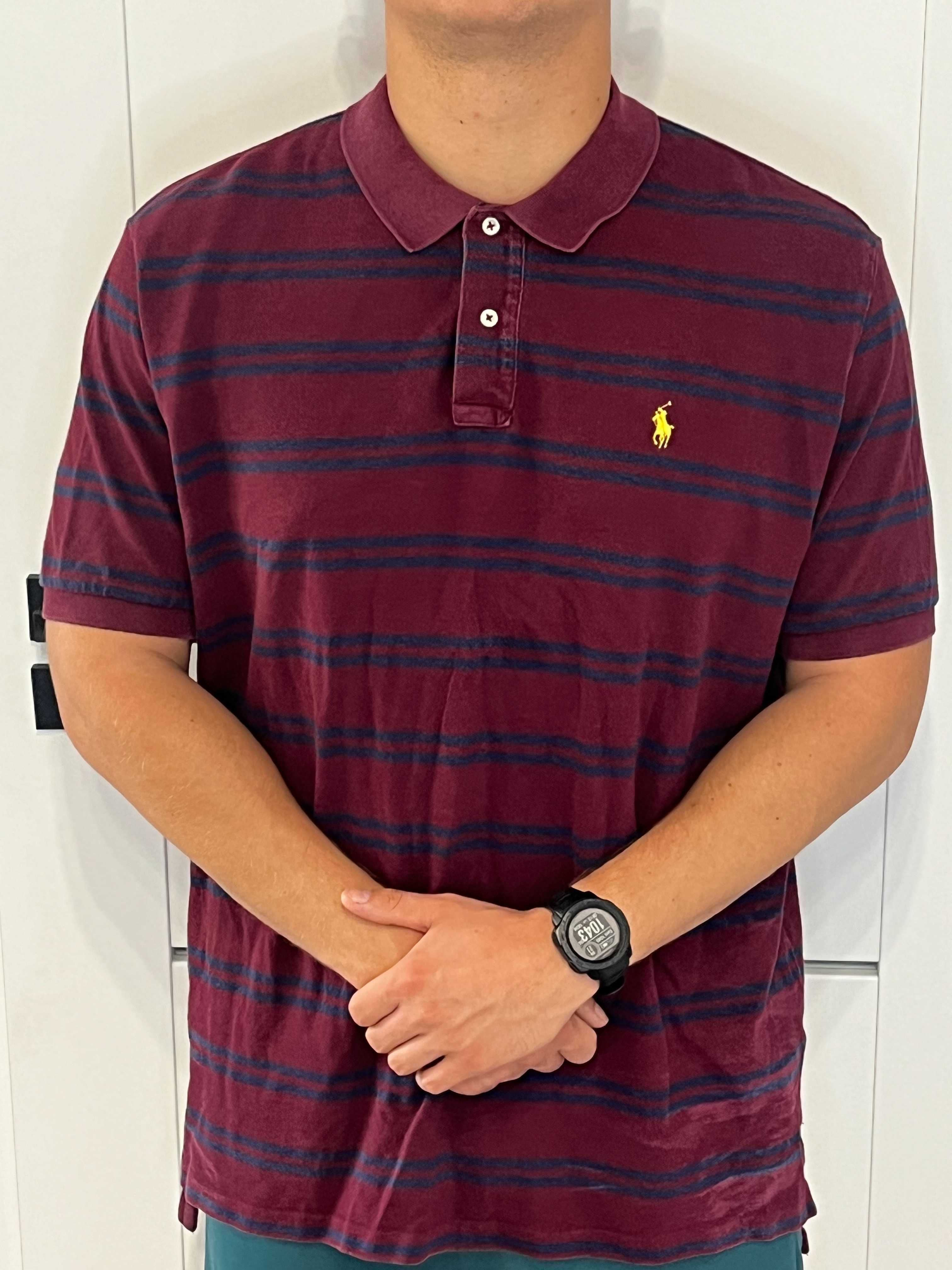 Ralph Lauren, koszulka polo, bawełniana, stan BD, rozmiar XXL