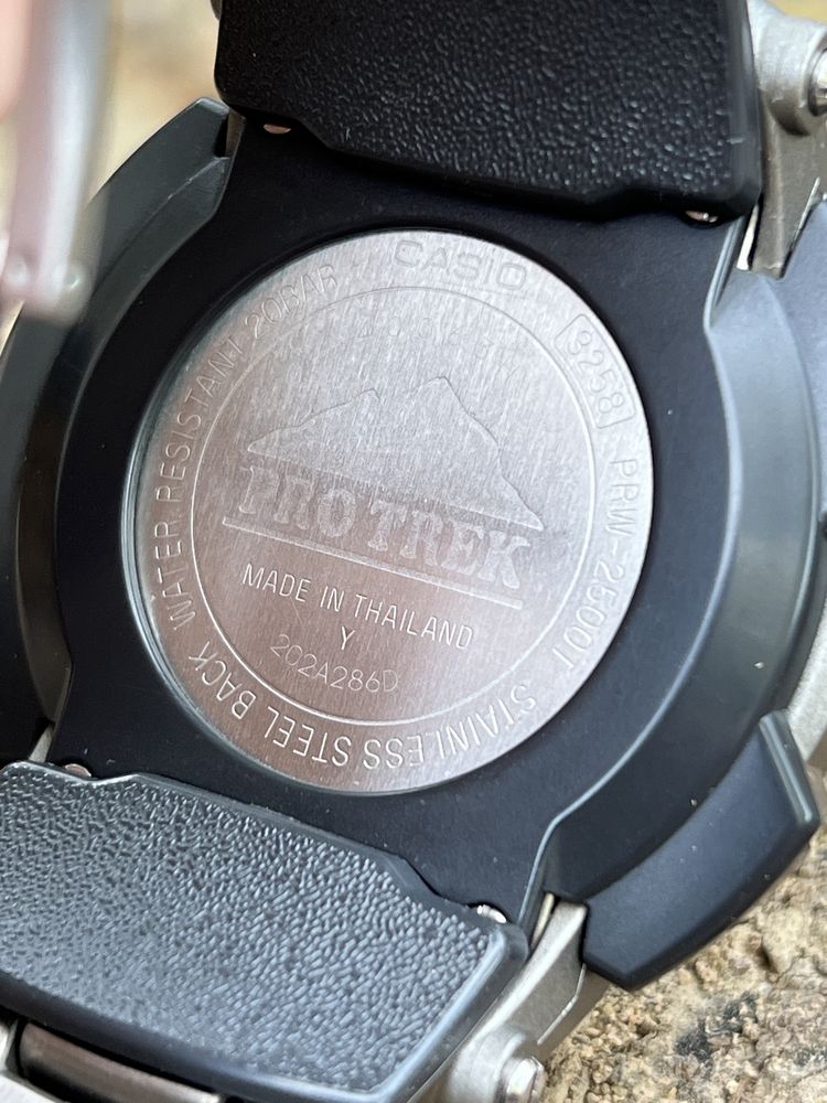 Туристические часы Casio Pro Trek protrek PRW-2500T prw 2500 t