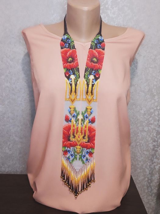 Продам гердан на шию з бісеру