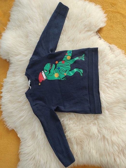 Sweterek świąteczny H&M r. 92