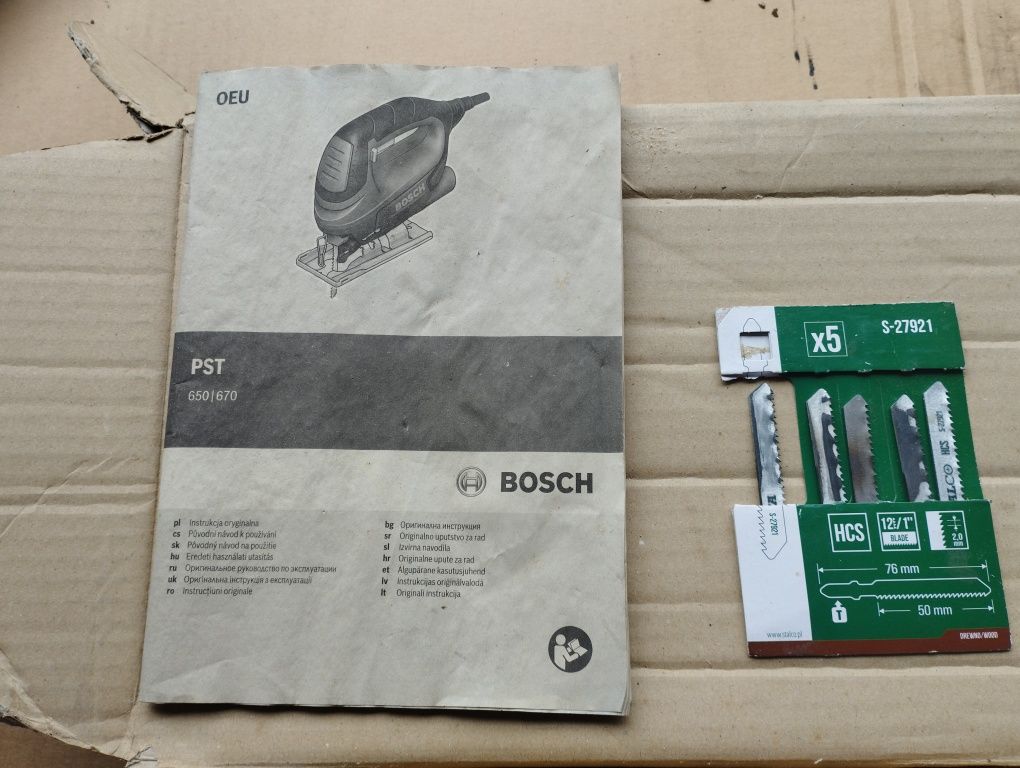 Wyrzynarka BOSCH PST 650