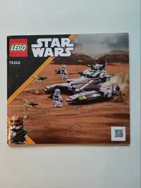 Instrukcja LEGO Star Wars 75342 Republic Fighter Tank  stan BDB