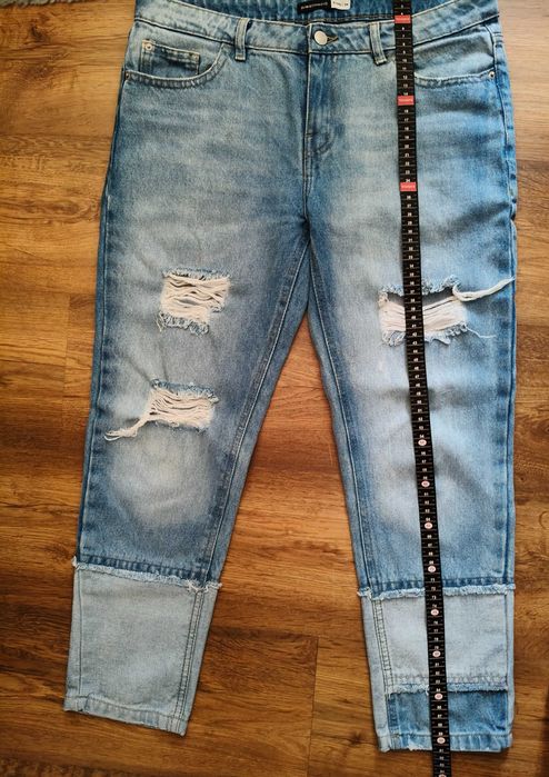 Spodnie jeansowe boyfriend Sinsay
