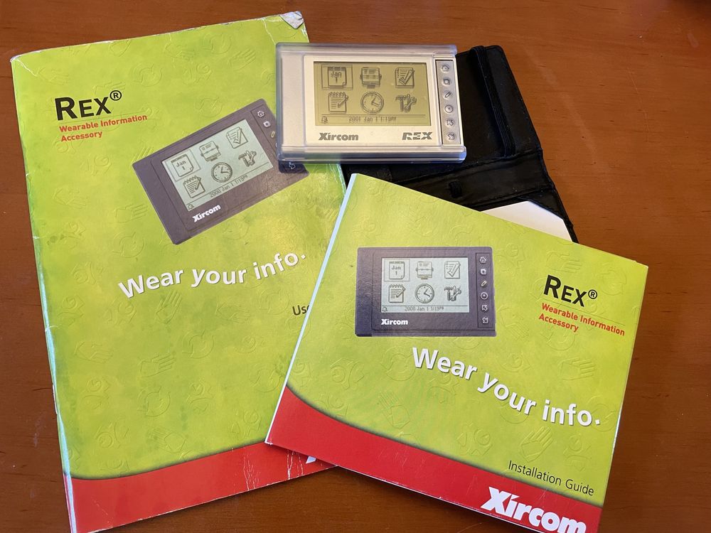 Xircom Rex 500 wraz z User Guide i ptyta CD
