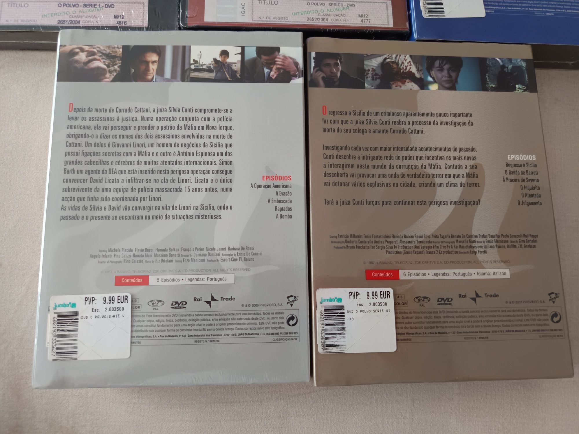 DVD serie o polvo ( novo plastificado)