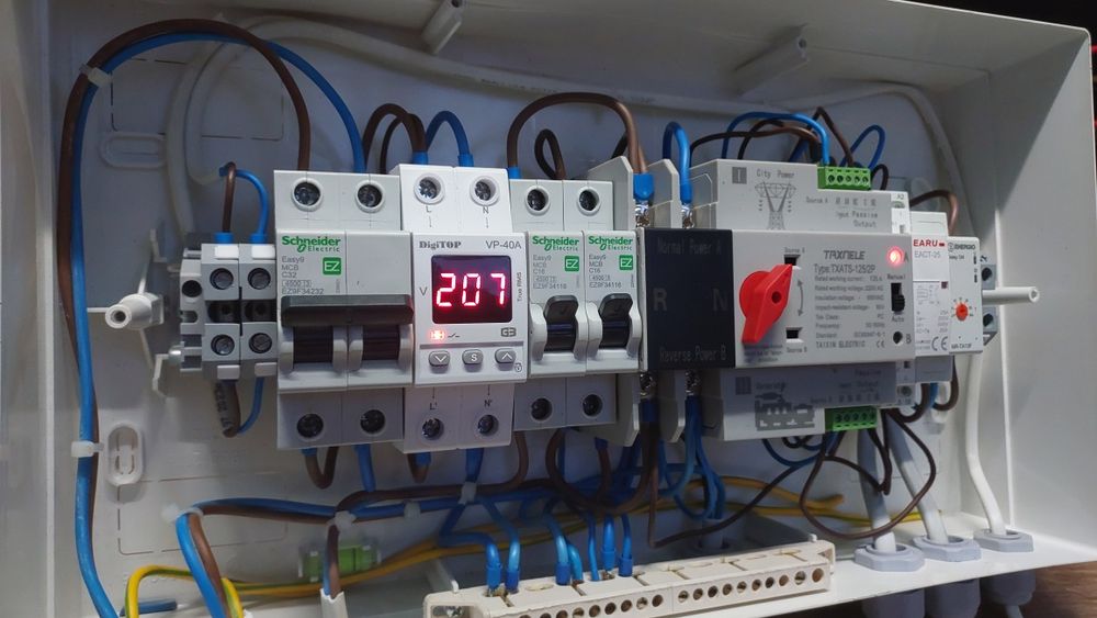 Щит АВР ДБЖ резервный ввод Bluetti, EcoFlow, Jackery