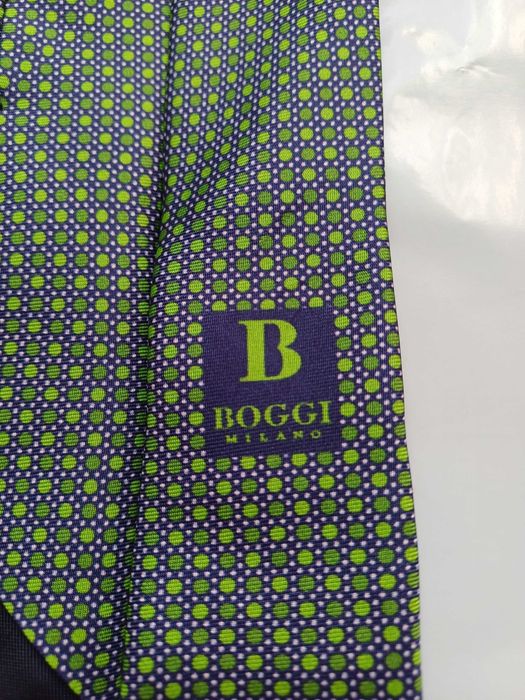 Boggi Milano jedwabny krawat