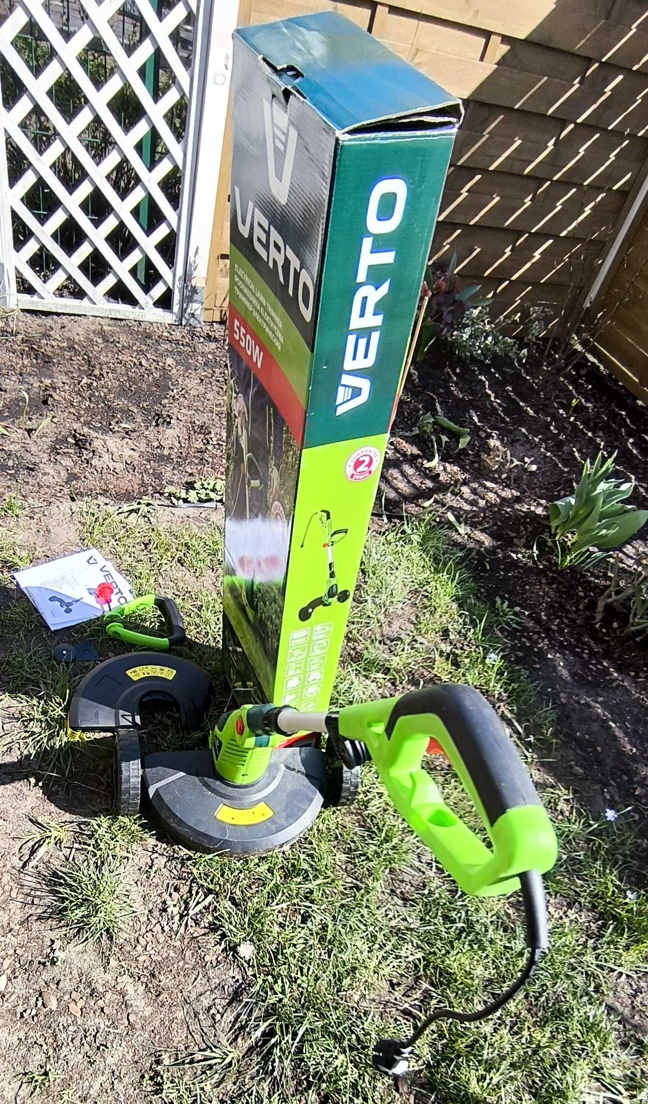 Podkaszarka elektryczna Verto 2w1 550 W