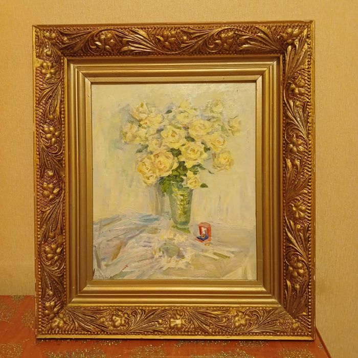 Картина маслом "Предложение"