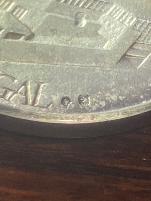 Medalha Presidência da Europa 1992 Prata de Lei Contrastada 925