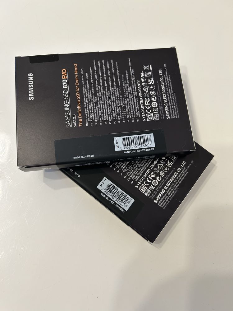 Sprzedam 2 dyski SSD Samsung EVO 870 1TB