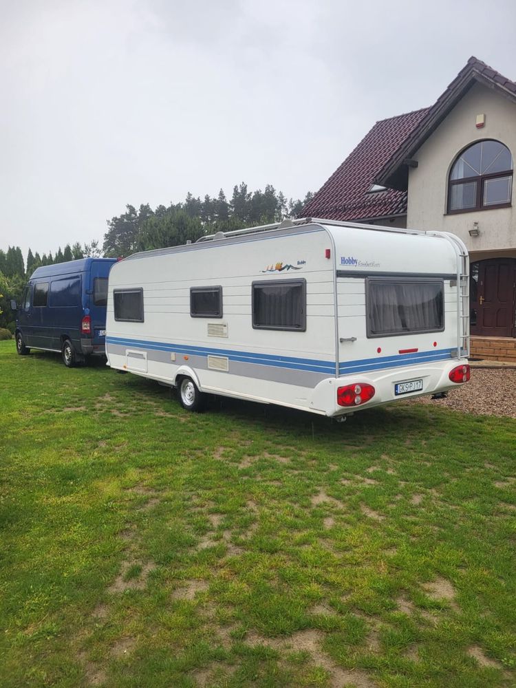 Hobby 545 Exellent Easy Plus Przedsionek