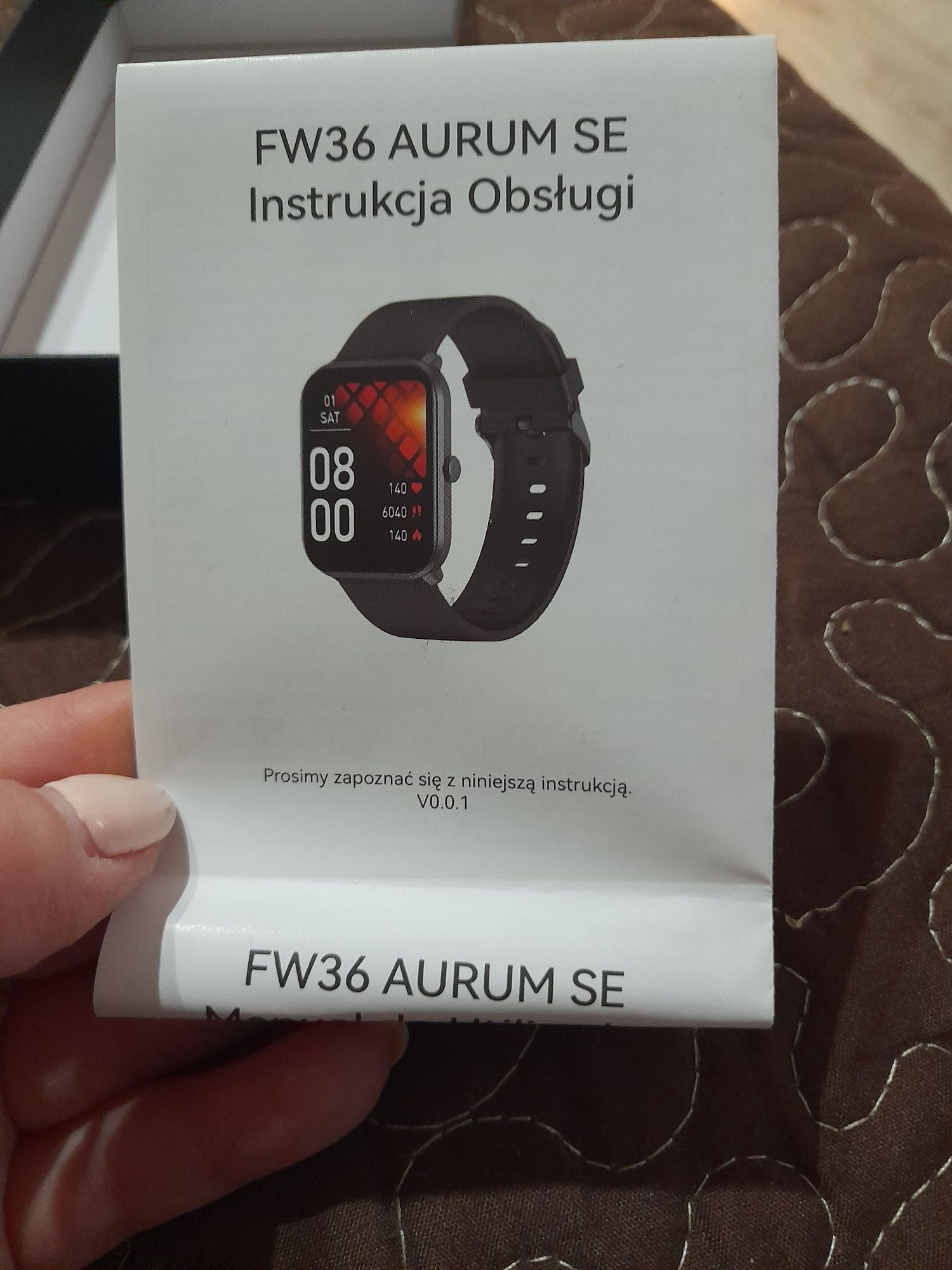 Smartwatch maxcom AURUM SE  czarny