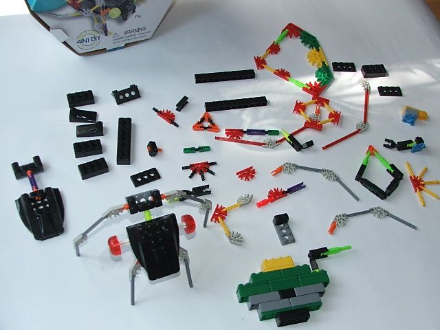Klocki konstruktorskie, pasują do LEGO mucha, insekty, ponad 180 częśc