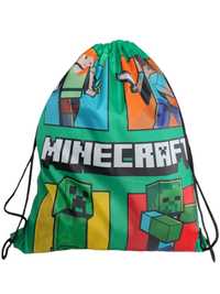 Worek Szkolny Przedszkolny Minecraft Na Buty Plecak