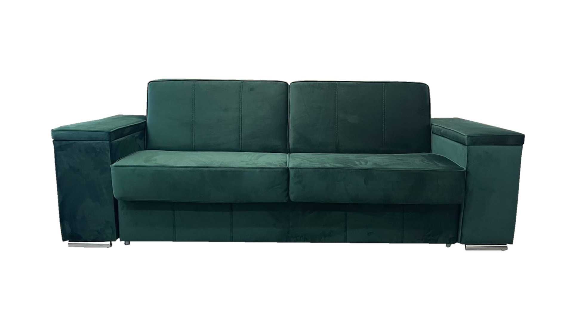 Sofa WYMIAR do spania codziennego z MATERACEM/110x200/solidny stelaż