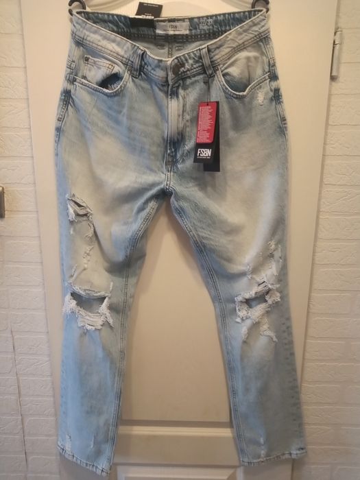 Męskie spodnie jeansy FSBN- 32/32