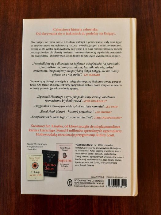 Sapiens. Od zwierząt do bogów - Harari Yuval Noah