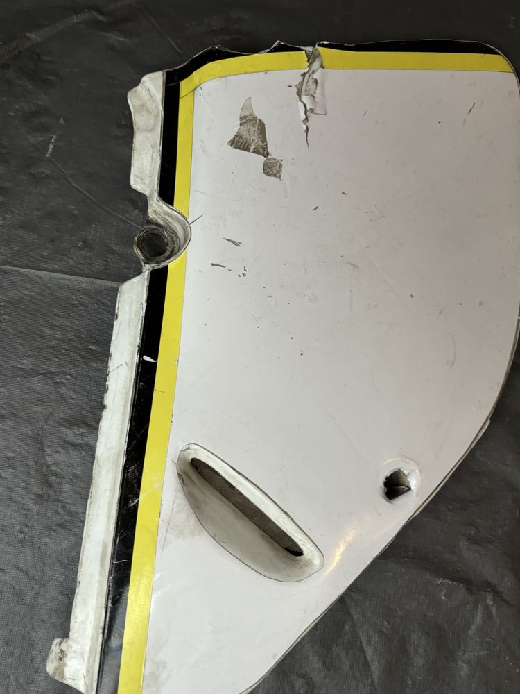 Plastiki tył tylne SUZUKI RM250 R 92-95