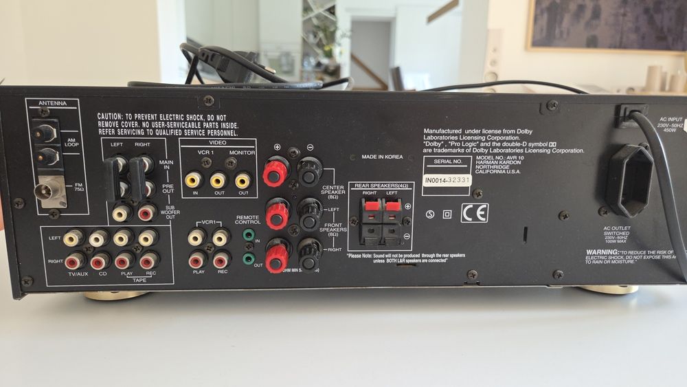 Zestaw Hi-fi, Harman Kardon + głośniki Infinity