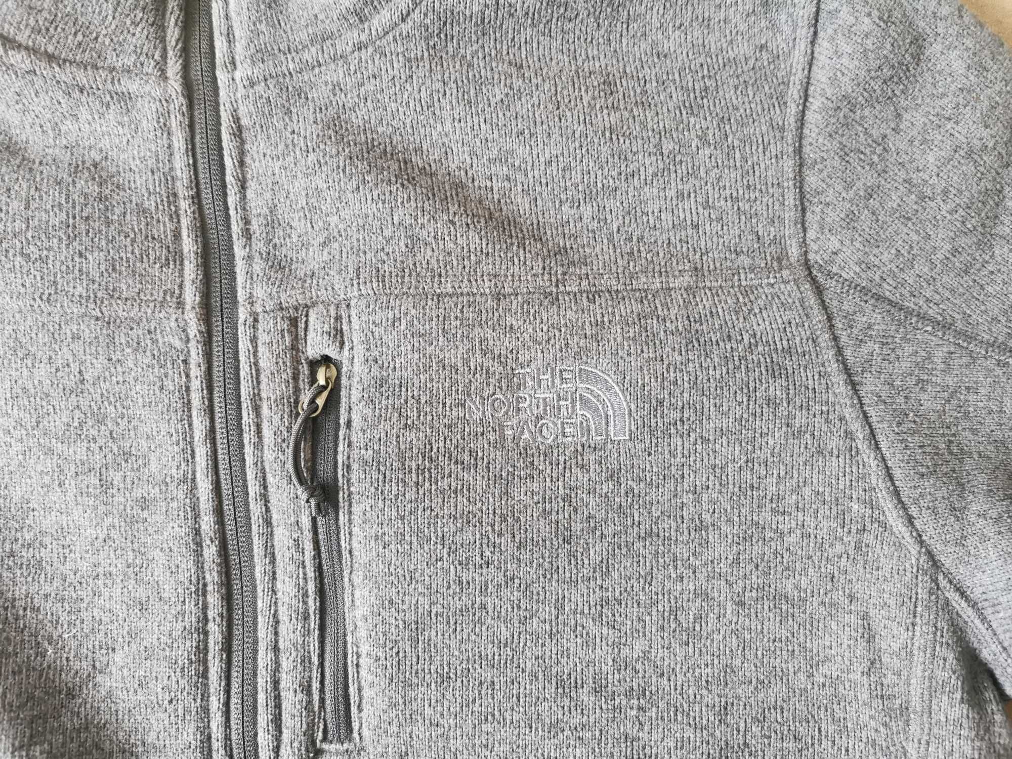 Ciepła, granatowa bluza The North Face Gordon Lyons 1/4 Zip