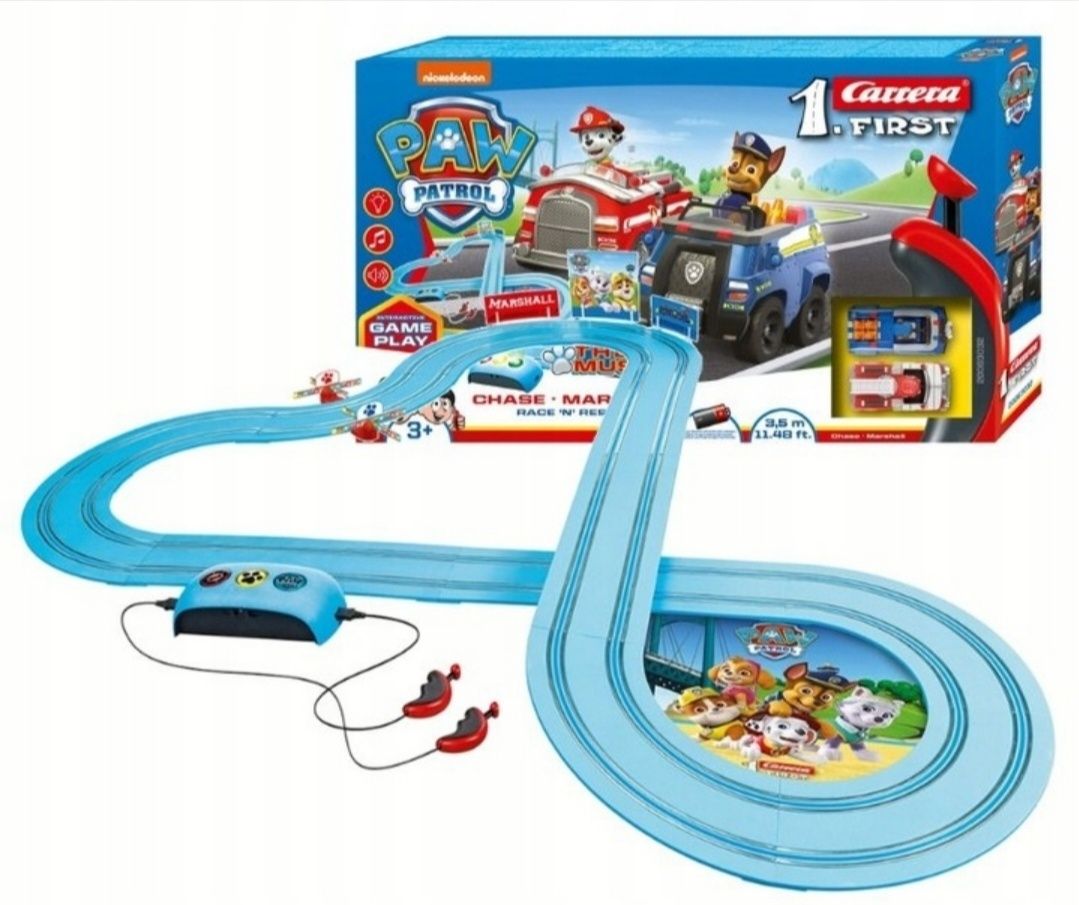 Tor samochodowy Carrera First 1. - PAW PATROL - Race 'N' Rescue 63032