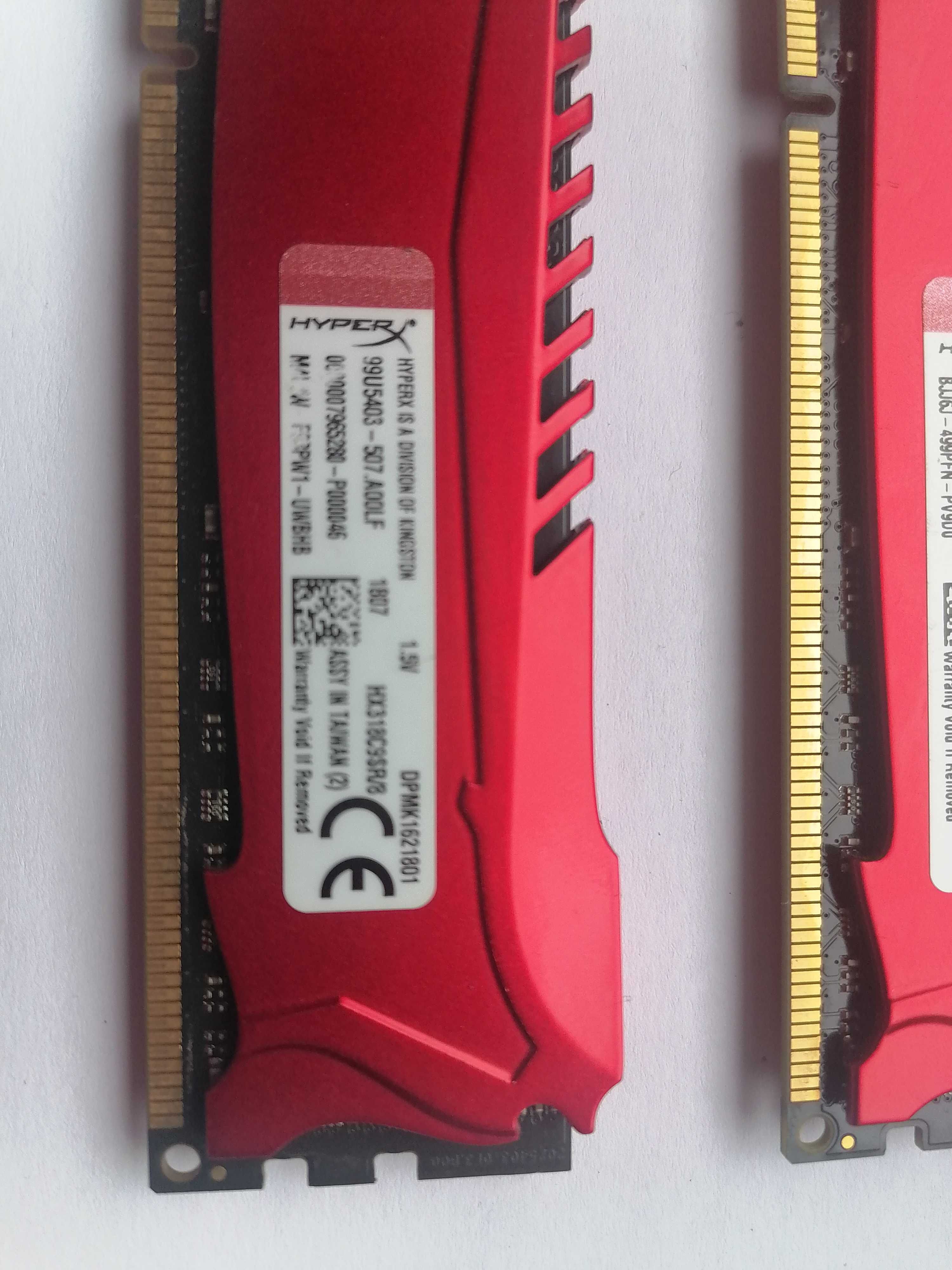 Pamięć HyperX Savage, 2X DDR3, 8 GB, 1866MHz,