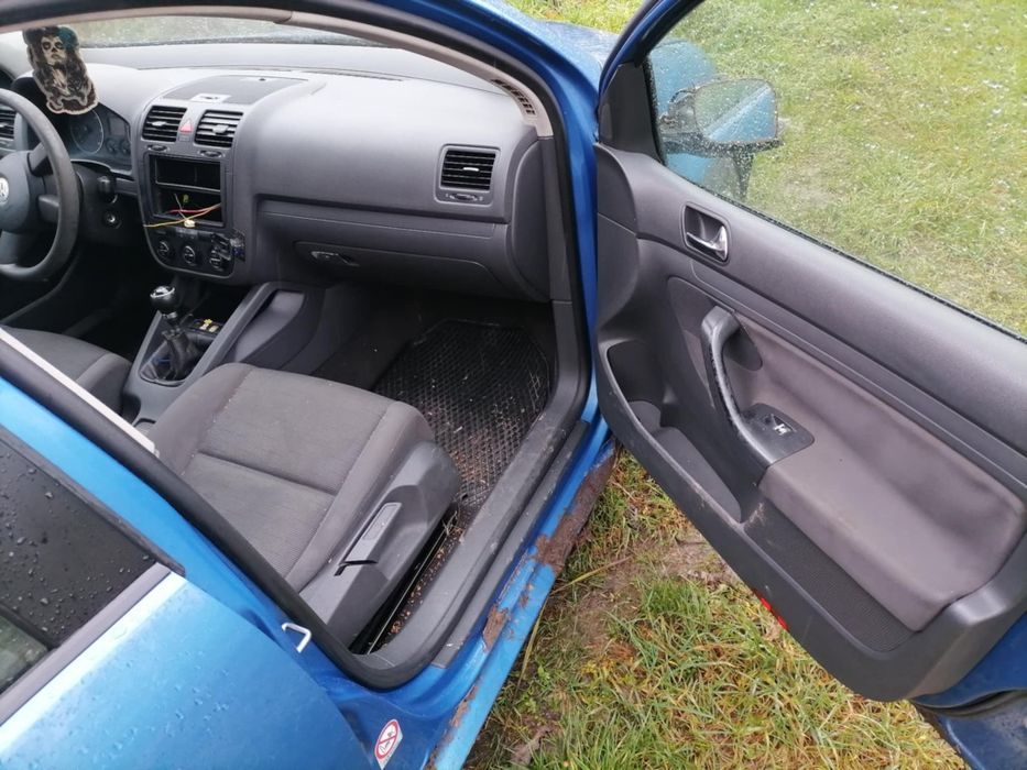 Golf 5 po zdarzeniu.