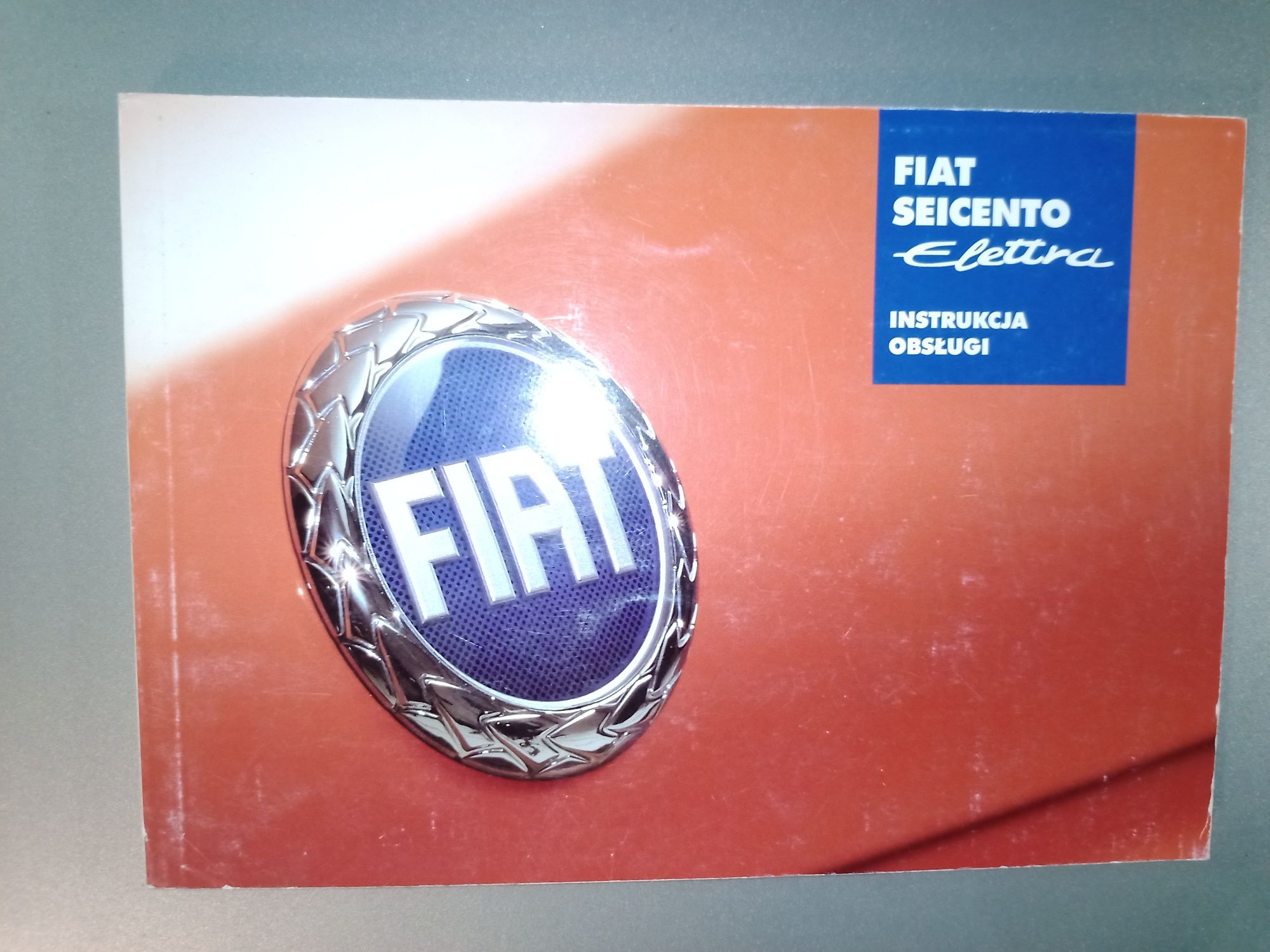 Instrukcja obsługi Fiat Seicento elektra