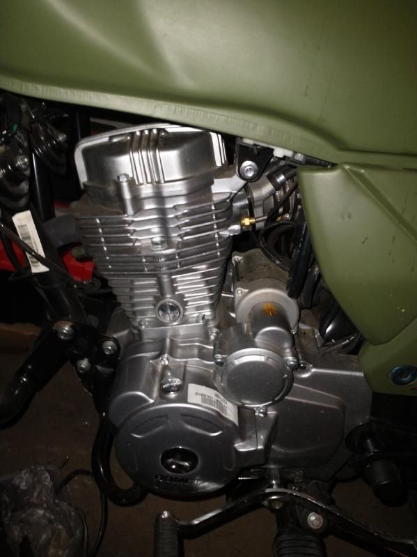 /Motor ROMET ADV125