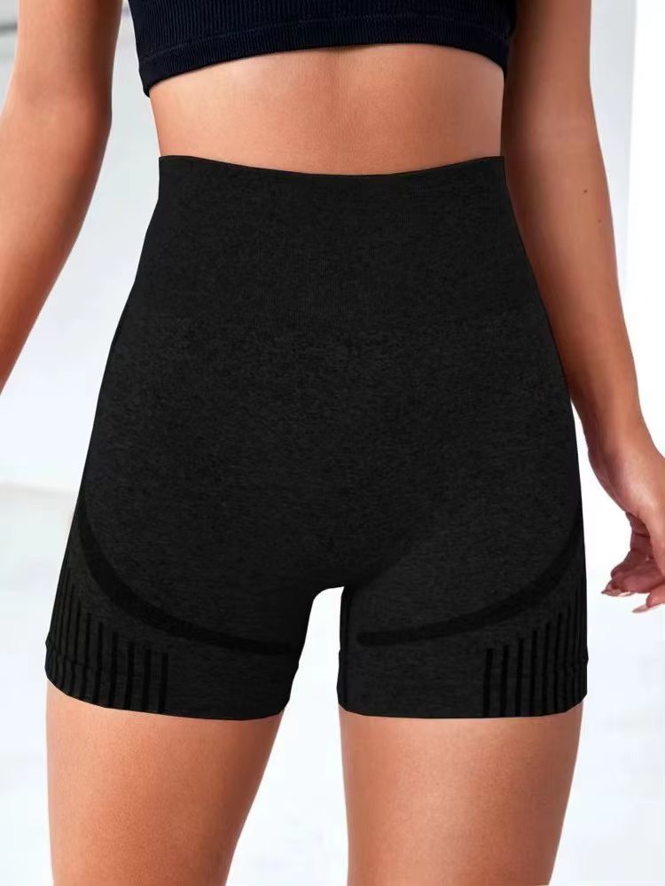 Spodenki Push-Up do Ćwiczeń Modelujące Bezszwowe Wysoki Stan - L