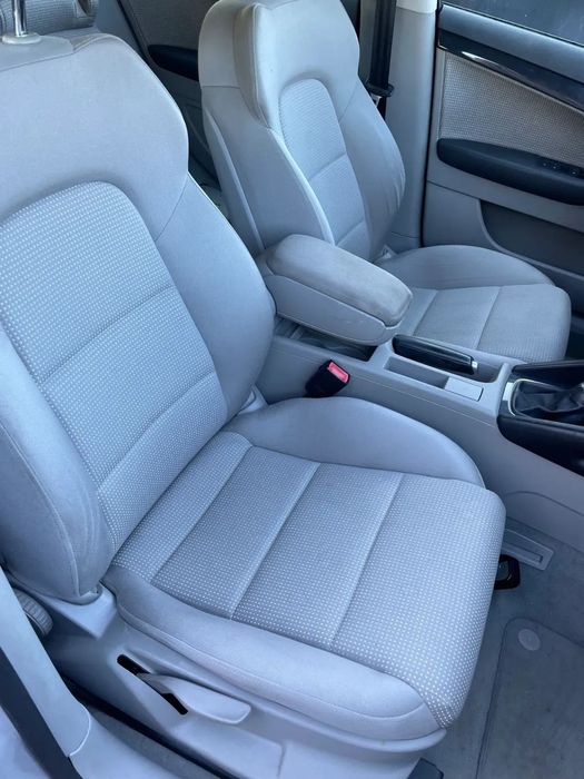 SIEDZENIA FOTELE KANAPA SZARA  AUDI A3 8P 5D SPORTBACK
