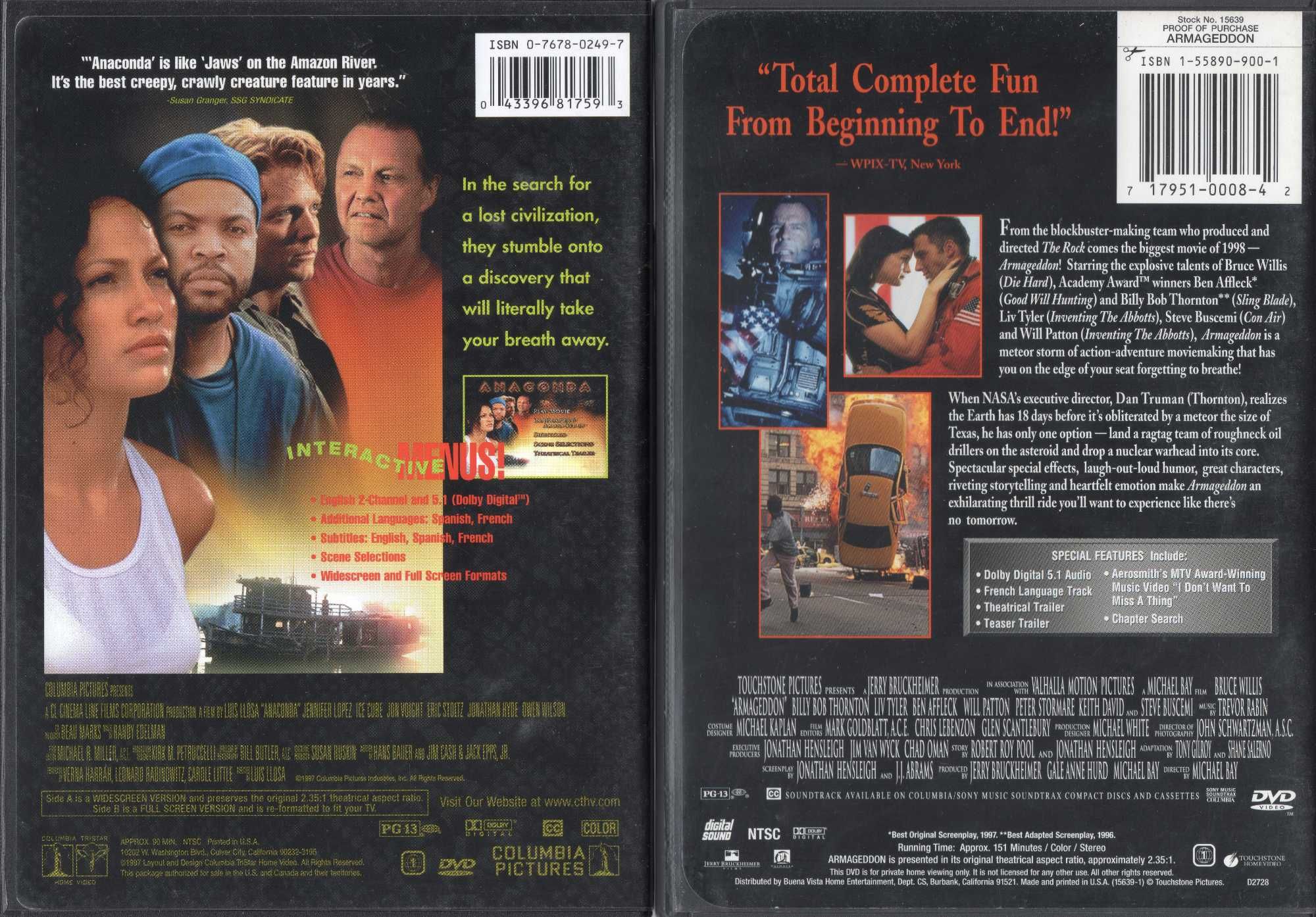 Американские DVD диски регион 1